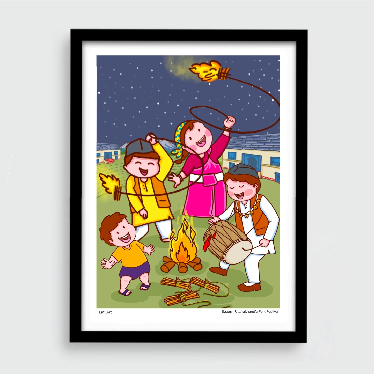 Bagwal festival frame